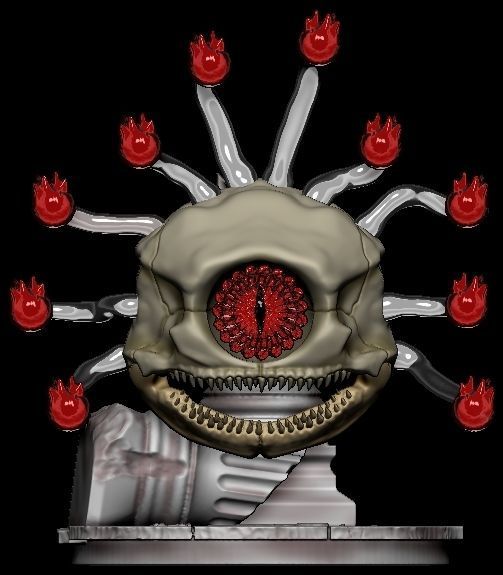 Behouder  and Death Tyrant 3D print model_4