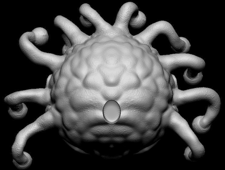 Behouder  and Death Tyrant 3D print model_11