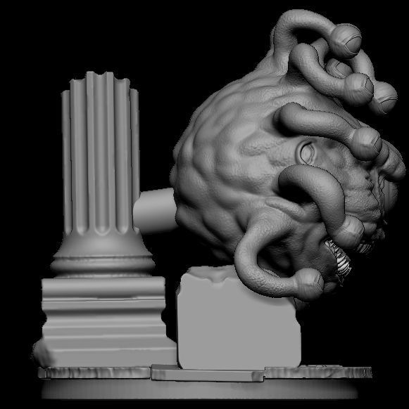 Behouder  and Death Tyrant 3D print model_16