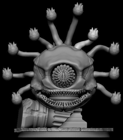 Behouder  and Death Tyrant 3D print model_5