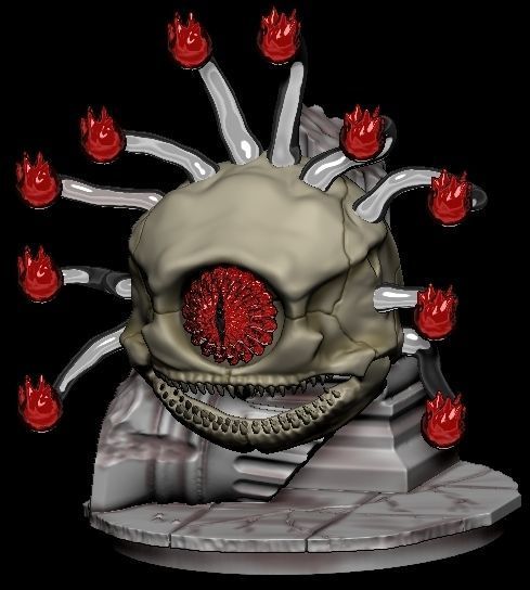 Behouder  and Death Tyrant 3D print model_1