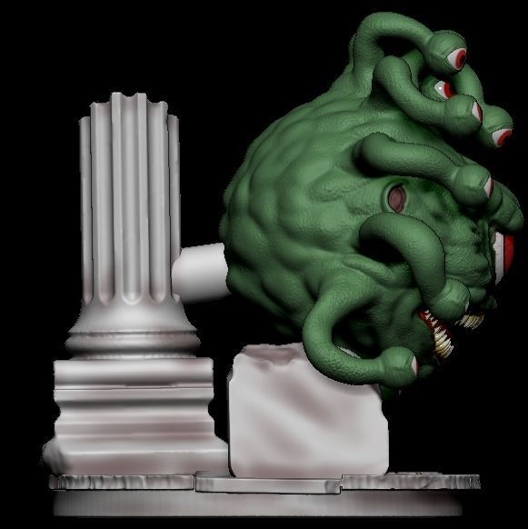 Behouder  and Death Tyrant 3D print model_15