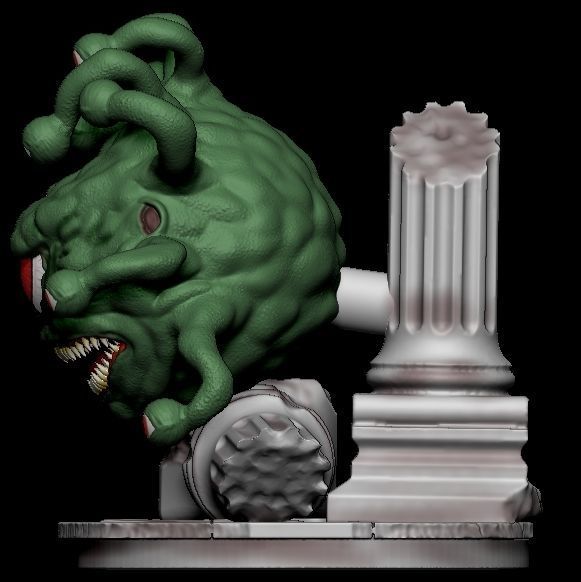 Behouder  and Death Tyrant 3D print model_13