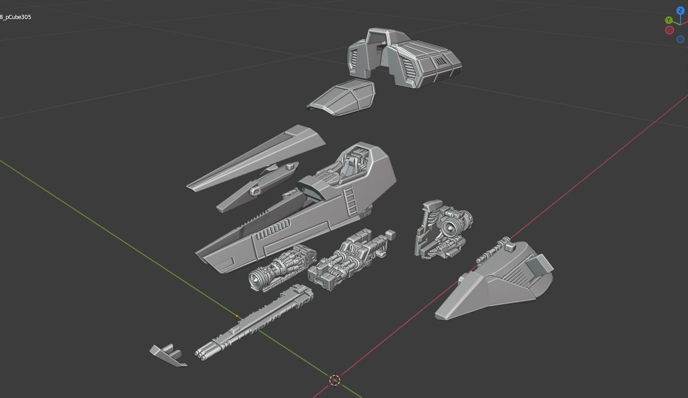 Feisar - Wipeout 3D print model_39