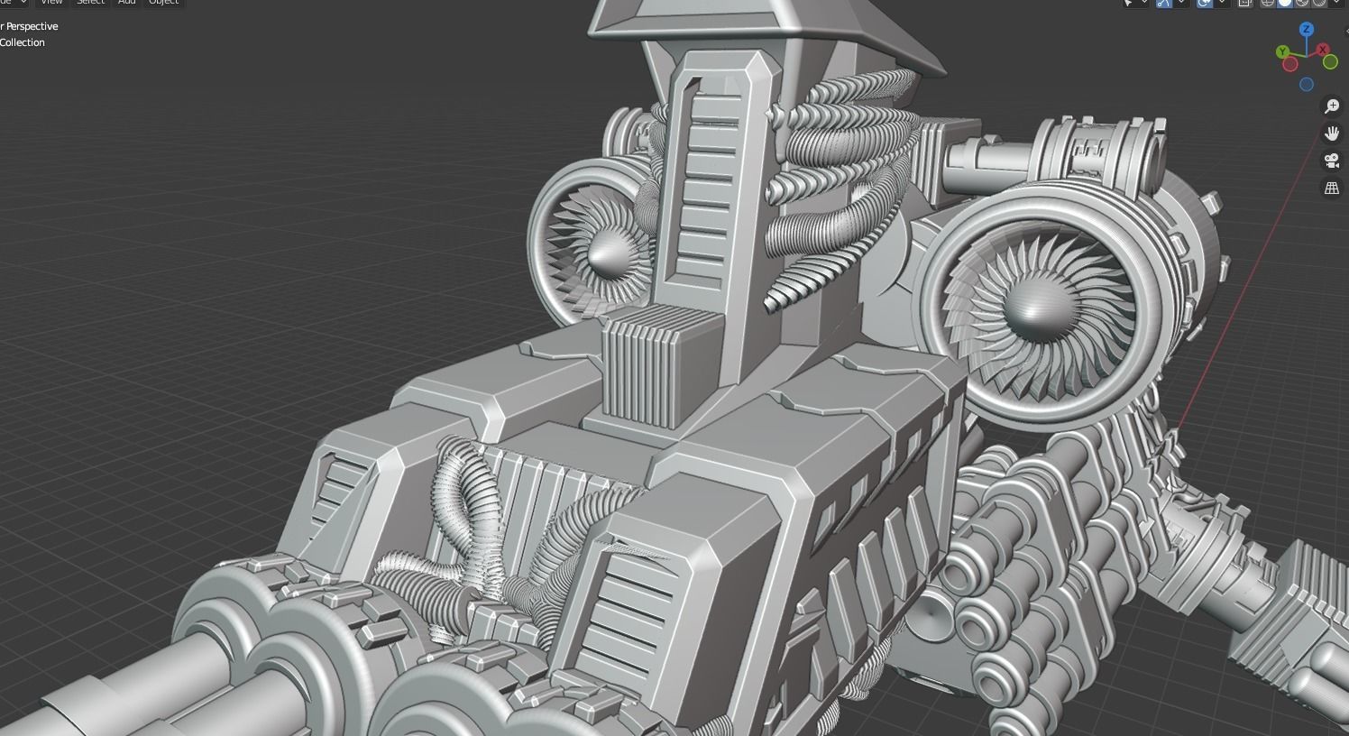 Feisar - Wipeout 3D print model_29