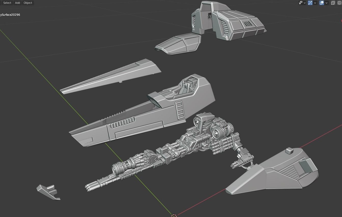 Feisar - Wipeout 3D print model_37