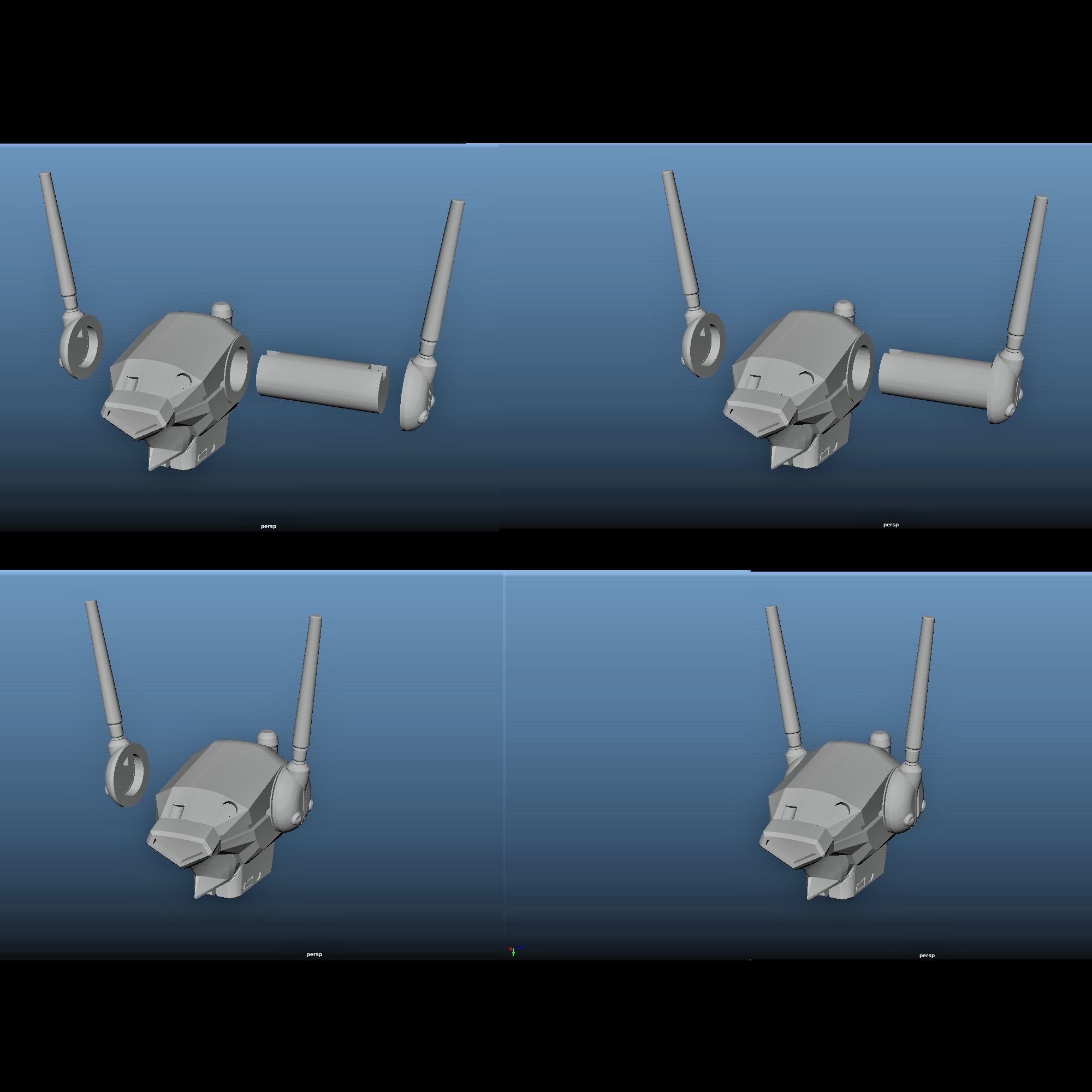 VF-1 SUPER VERITECH 3D print model_26
