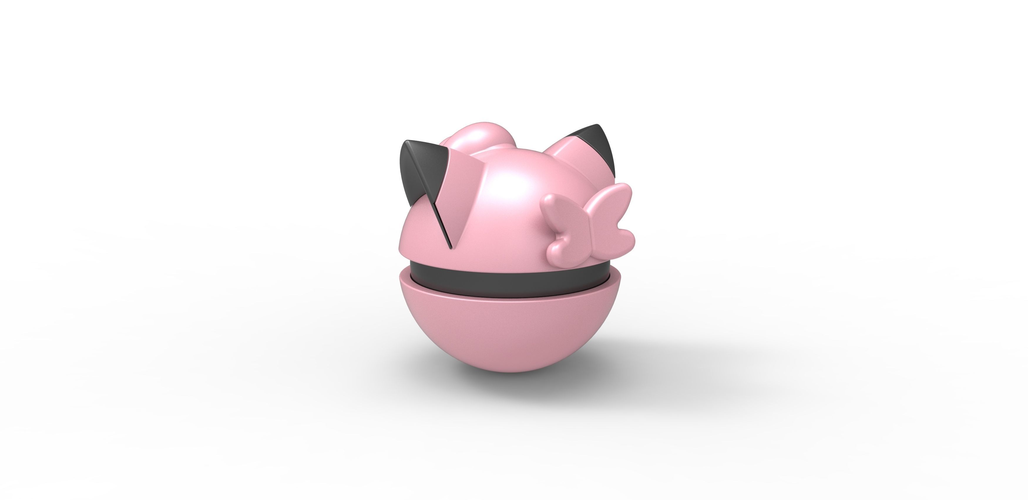 Clefairy orb 3D print model_7