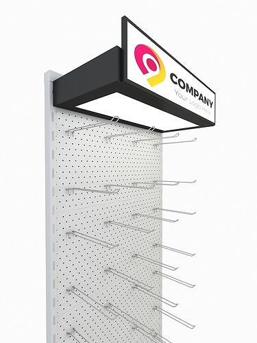 Display Rack 3D model