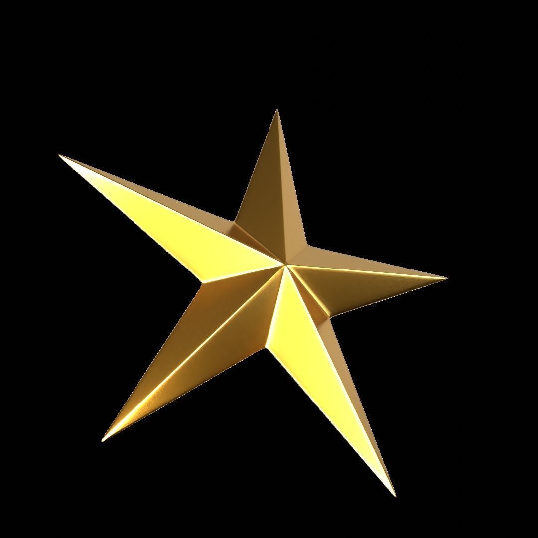 Christmas Star 3D Model 3D model_3