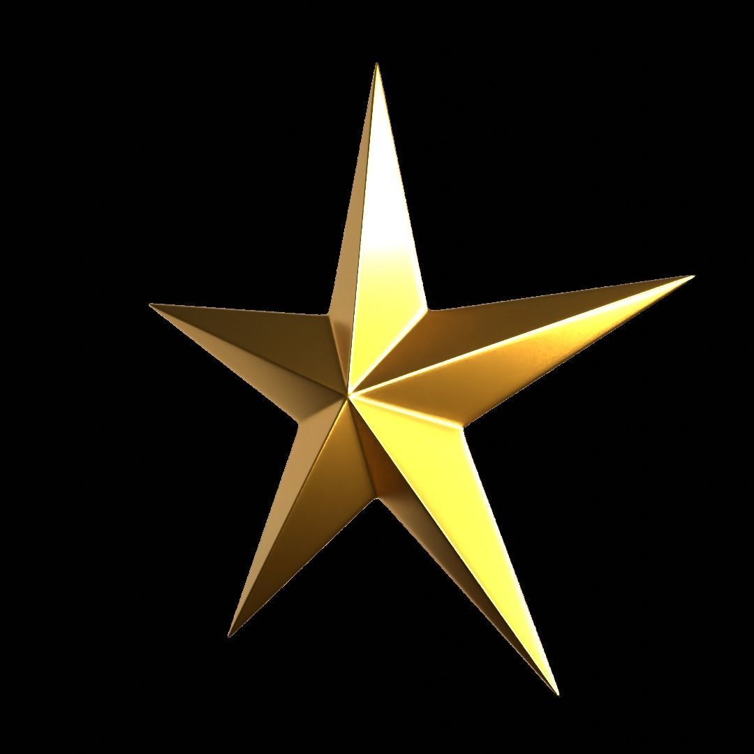 Christmas Star 3D Model 3D model_5