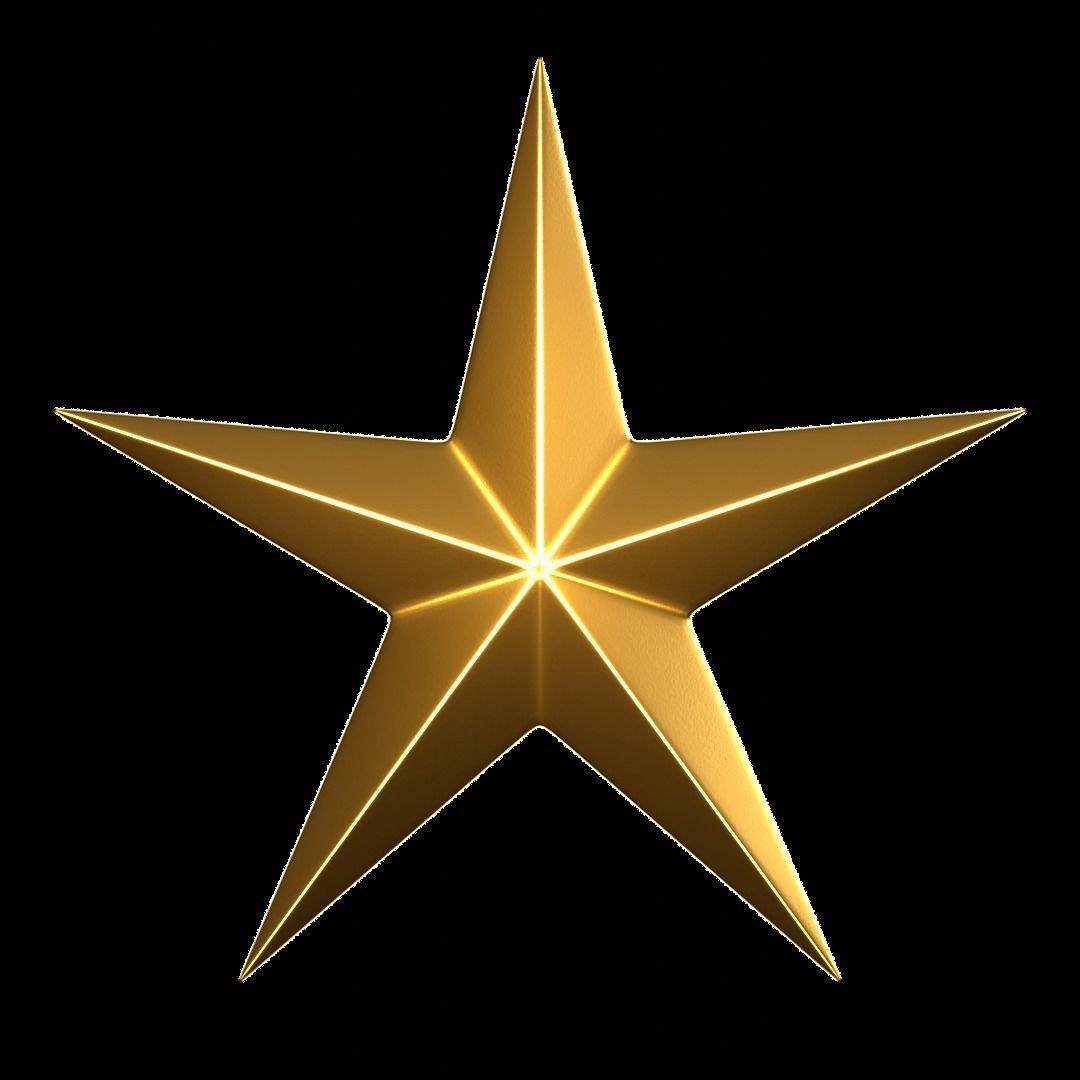 Christmas Star 3D Model 3D model_2