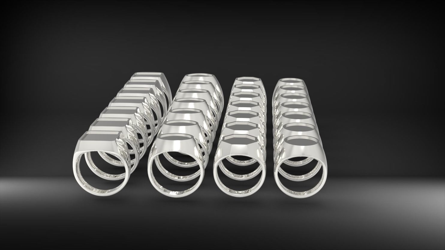 SIGNET YUZUKLER - 28 ADET TOPLU 3D print model_11