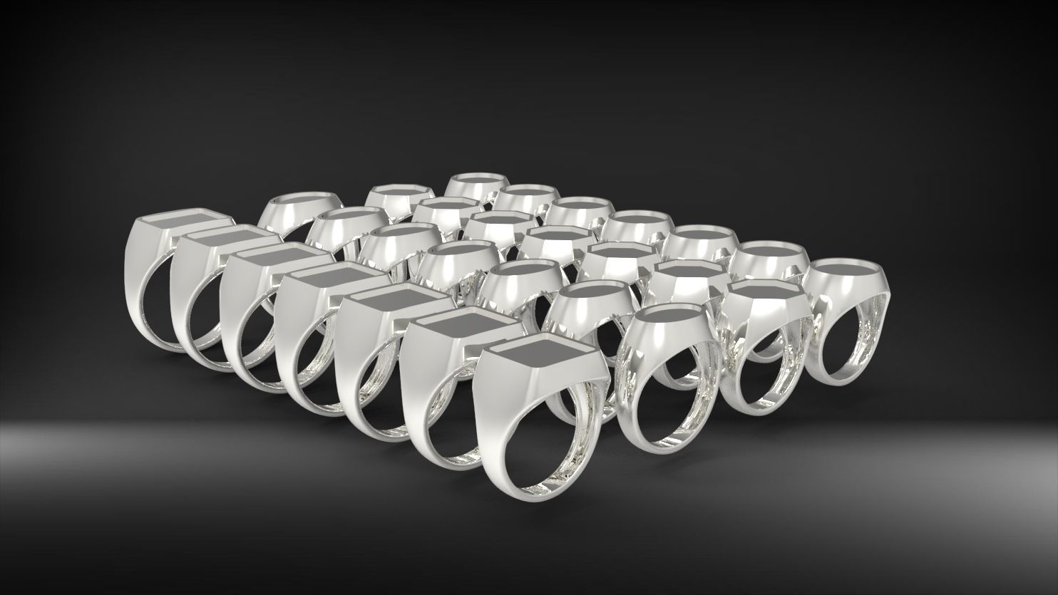 SIGNET YUZUKLER - 28 ADET TOPLU 3D print model_9