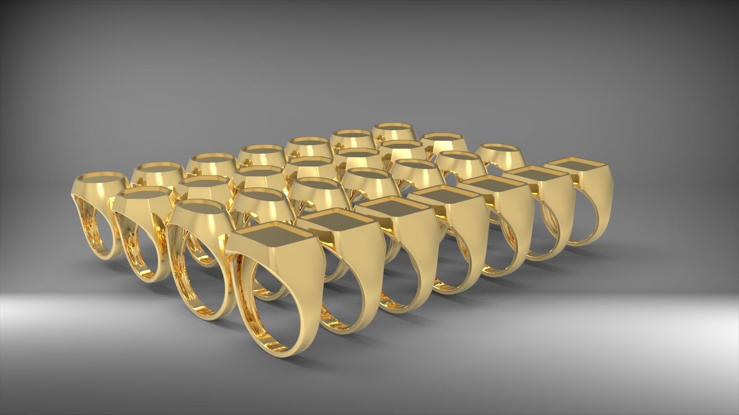 SIGNET YUZUKLER - 28 ADET TOPLU 3D print model_4