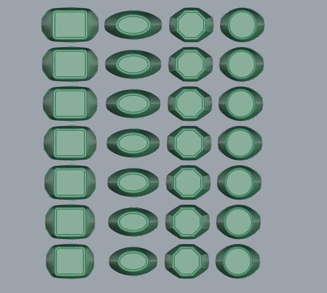 SIGNET YUZUKLER - 28 ADET TOPLU 3D print model_18