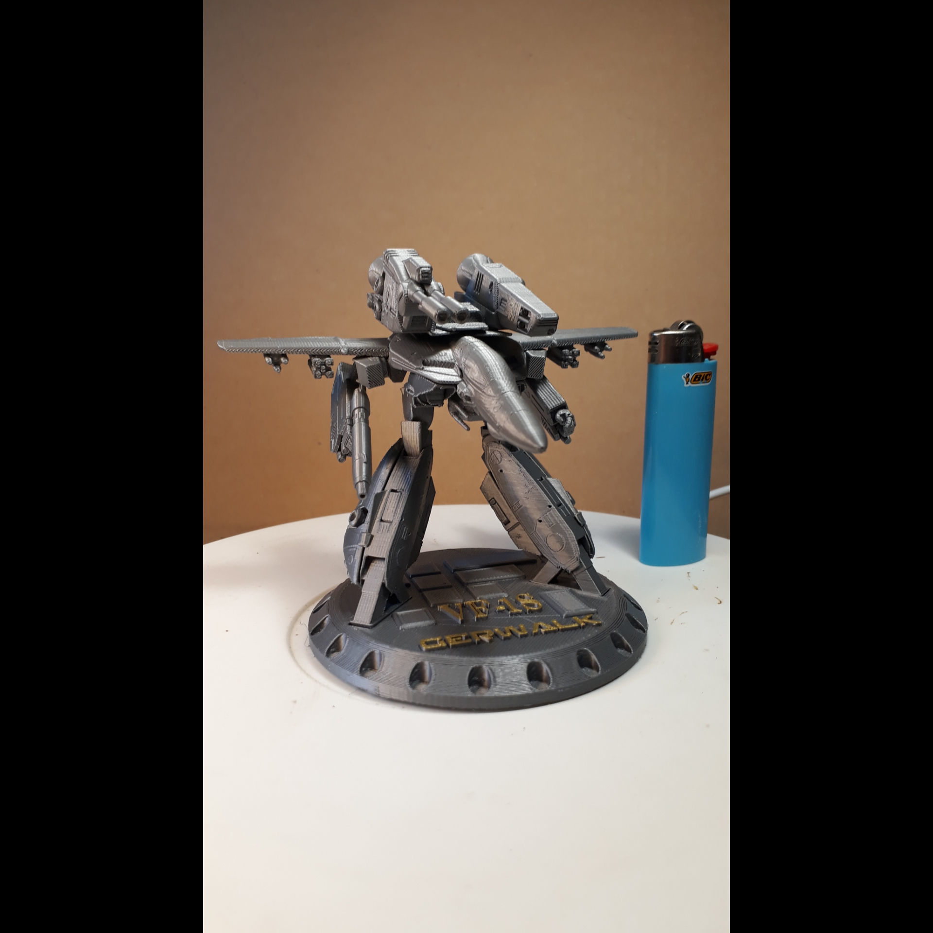 GERWALK VF-1S - MACROSS ROBOTECH STATIC FIGURE 3D model 3D printable ...