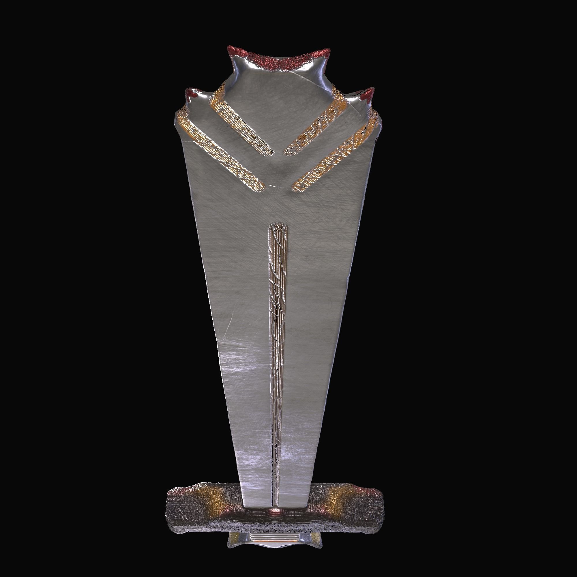 Cow handle sword By PBR Texture 4k Png 3D model_4