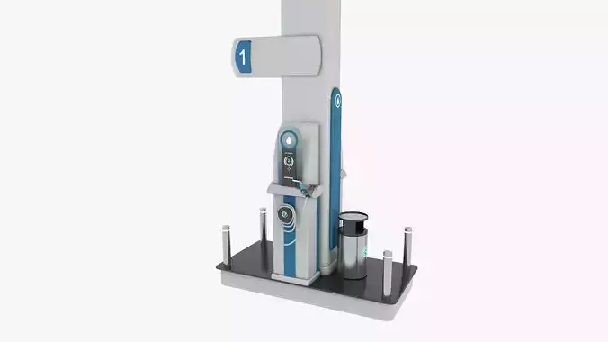 Gasoline Pump Station