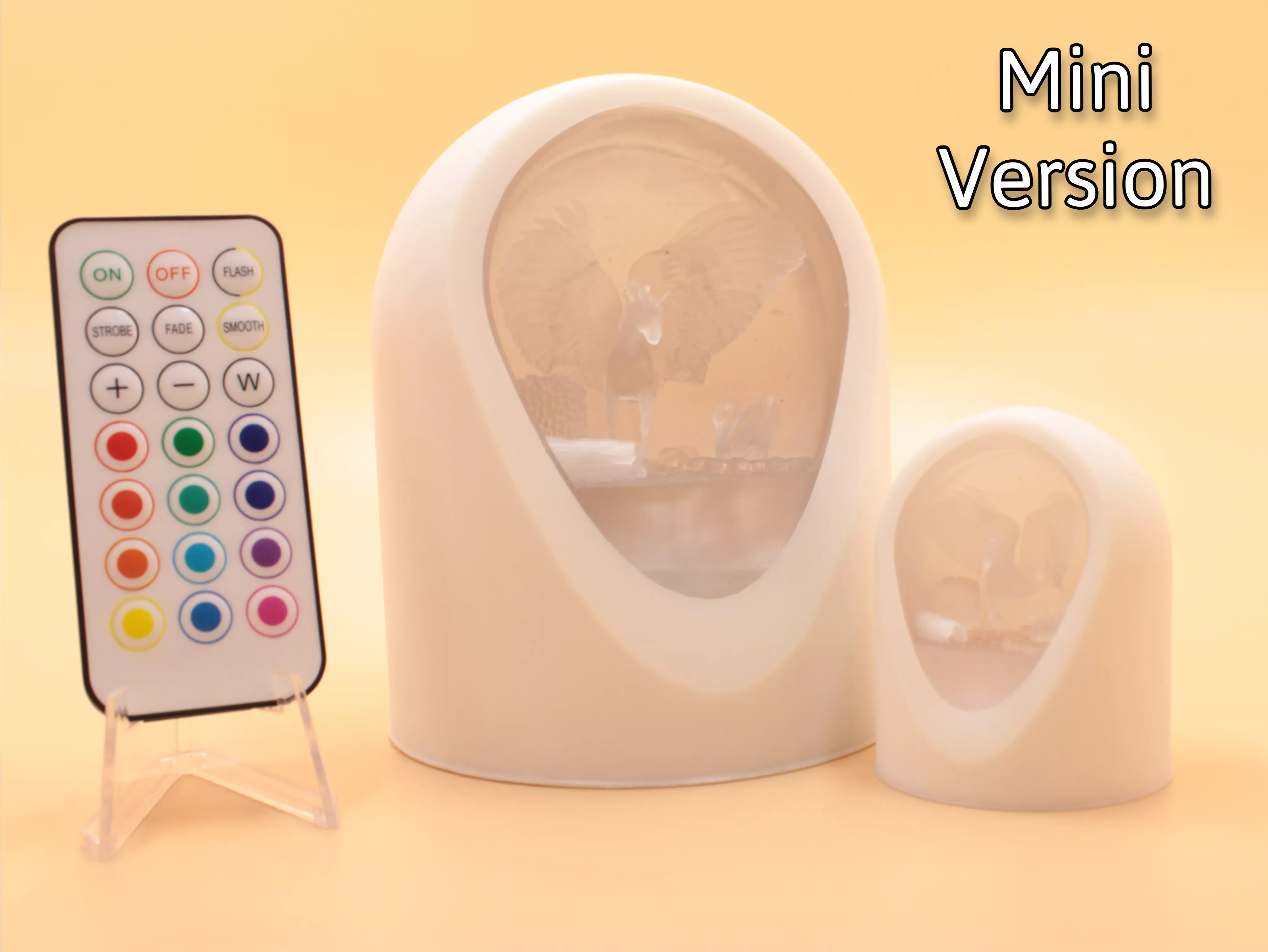 Fantasy Unicorn Mini - LED Light Up Diorama 3D print model_0