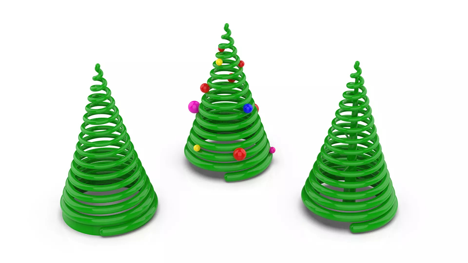 Minimal Christmas Tree 3D print model_0