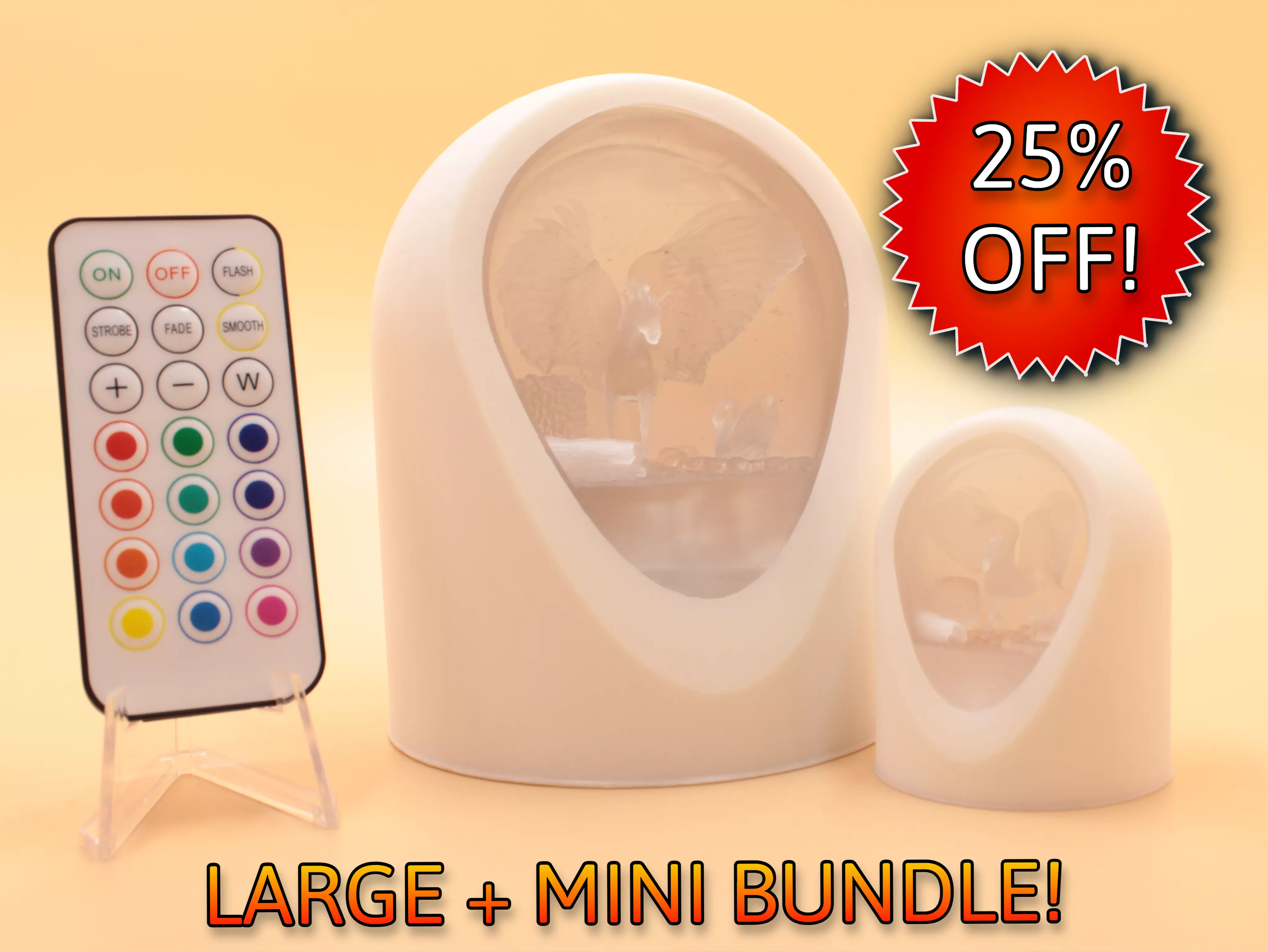 Fantasy Unicorn Bundle - LED Light Up Diorama 3D print model_0