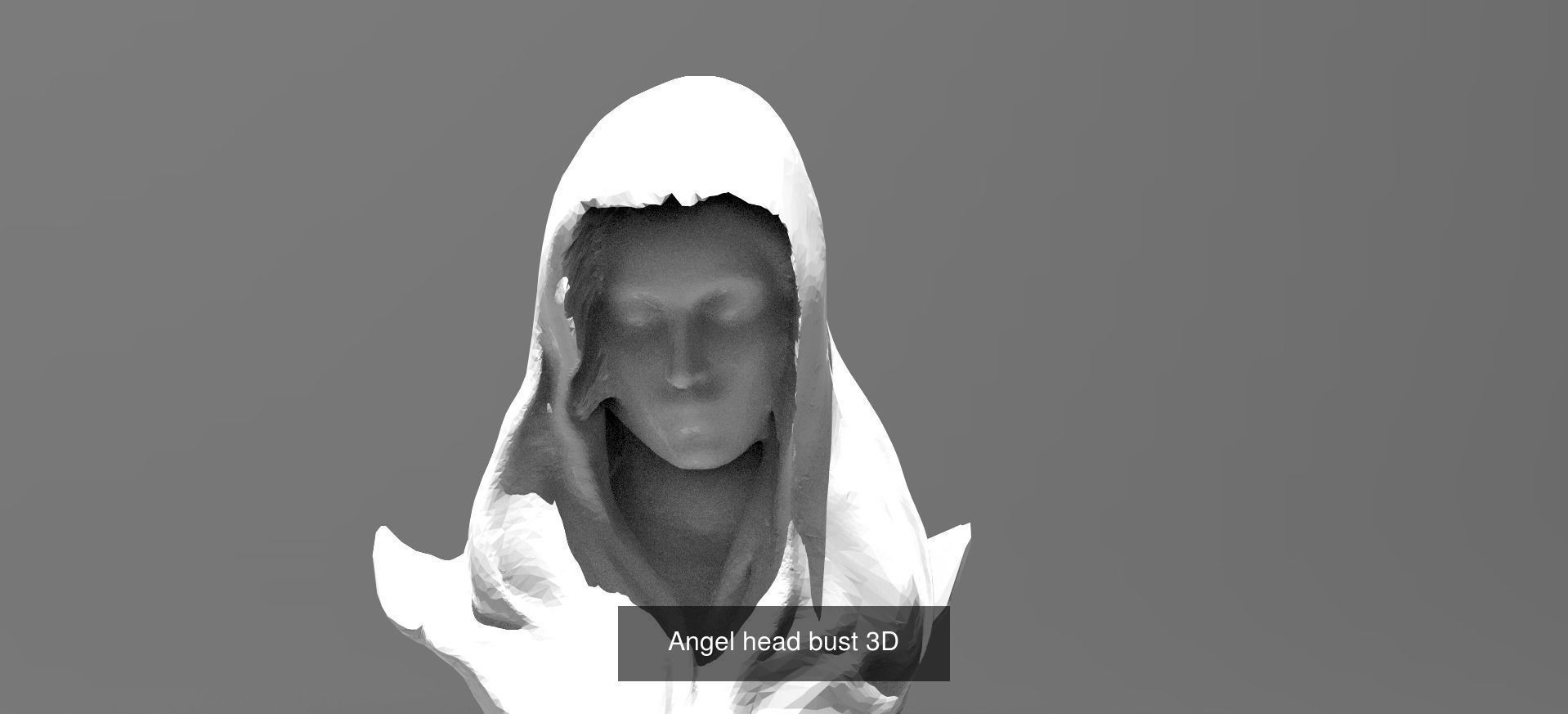 Holy Angel Sculptures 3D Model Collection_11