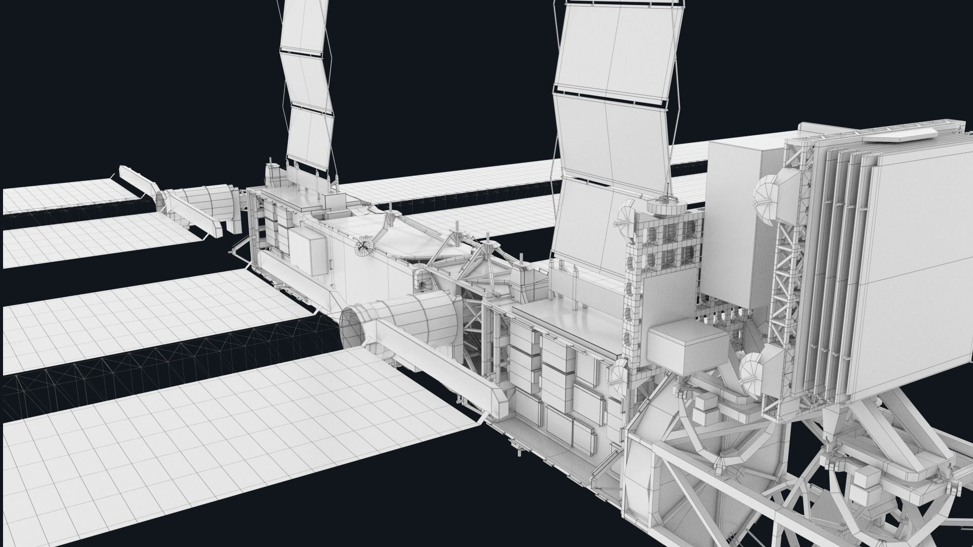 NASA International Space Station 3D model_16