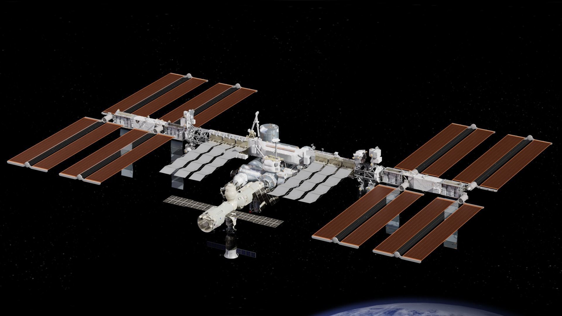 NASA International Space Station 3D model_3