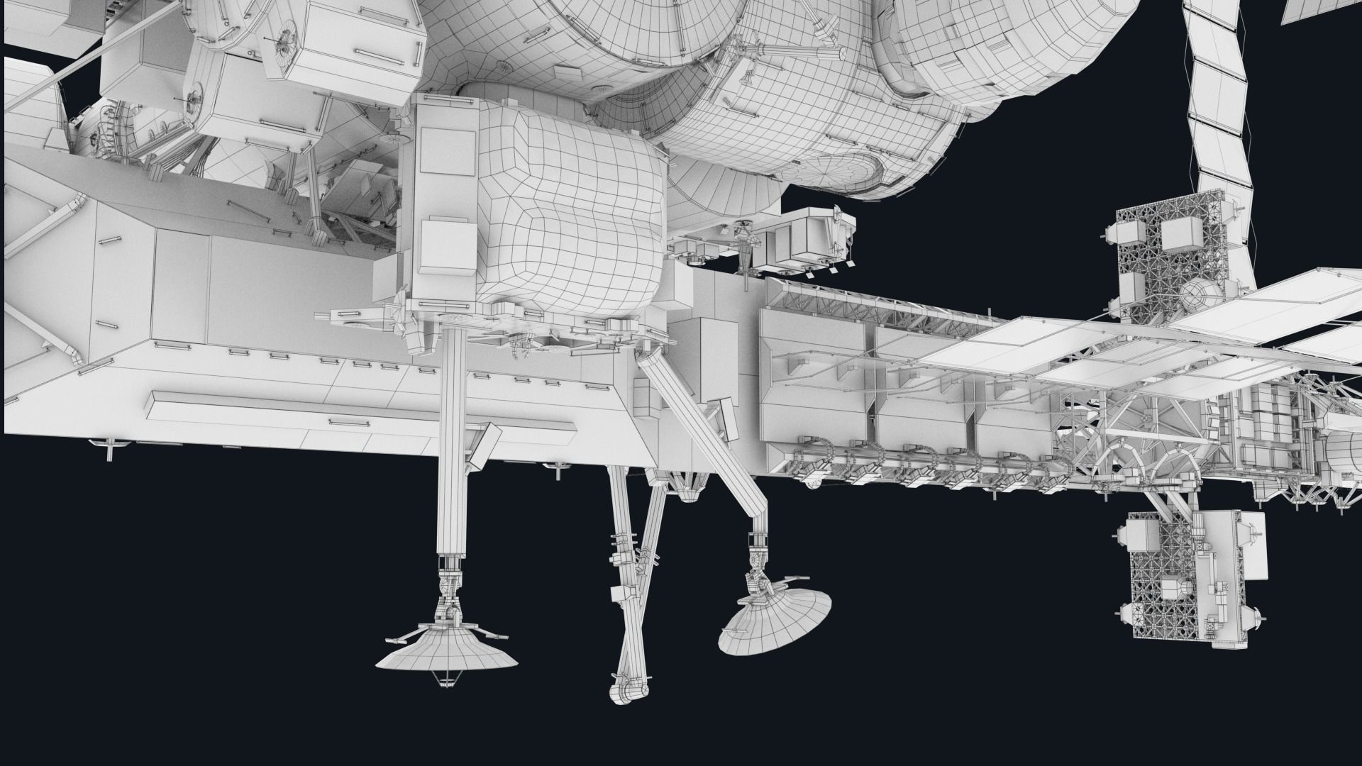 NASA International Space Station 3D model_17