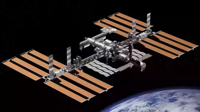 NASA International Space Station 3D model NASA International Space Station 3D model