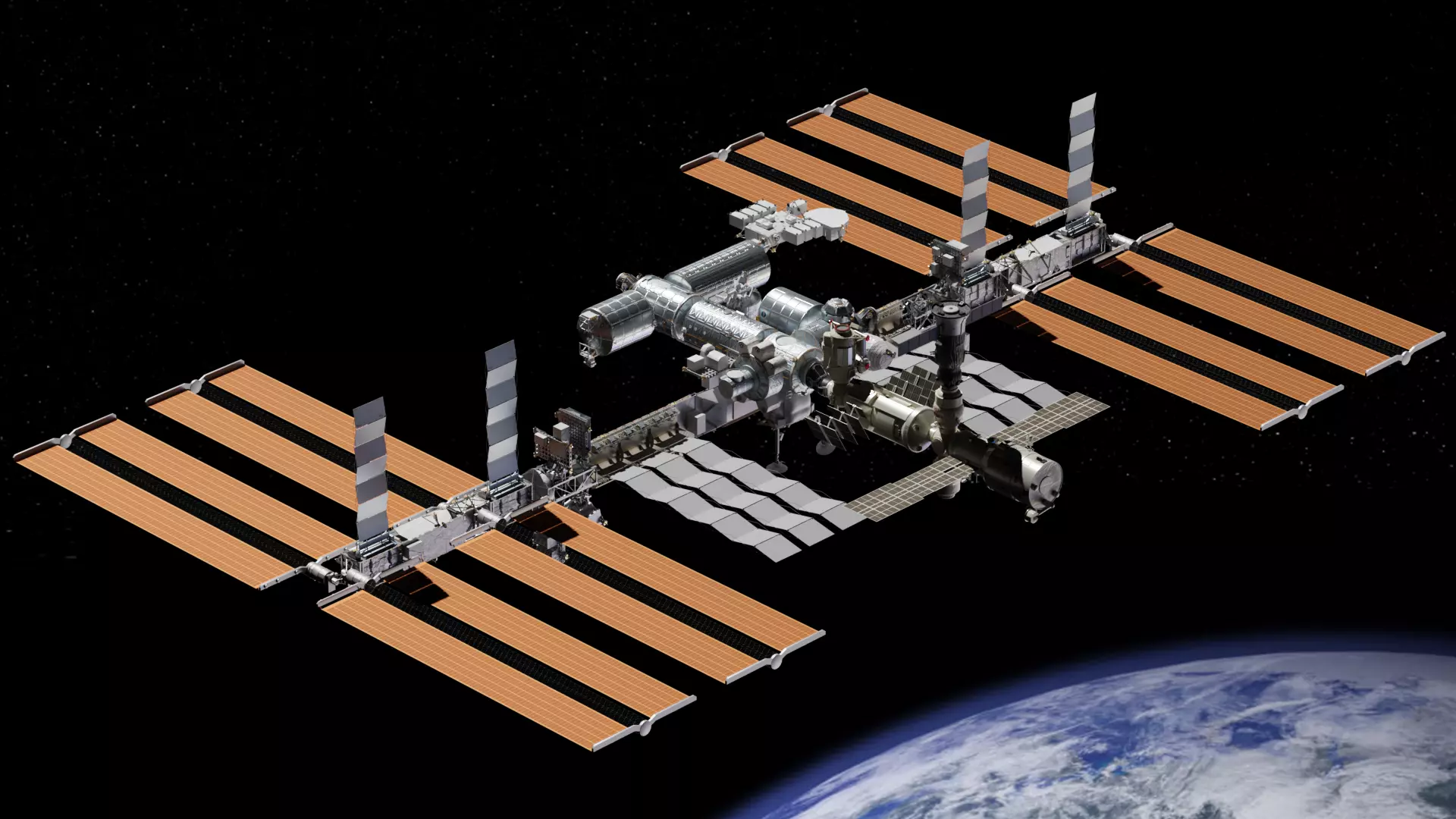 NASA International Space Station 3D model_0