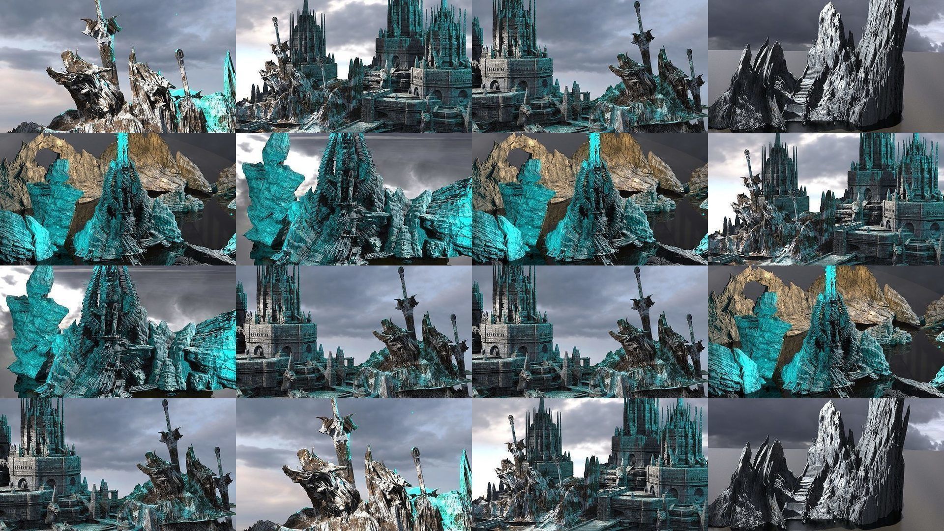 Christmas Winter Architecture Collection _3