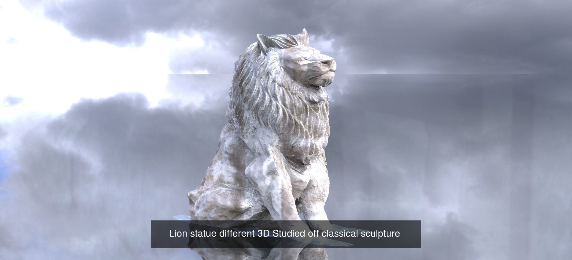 Lions sculpture collection _12