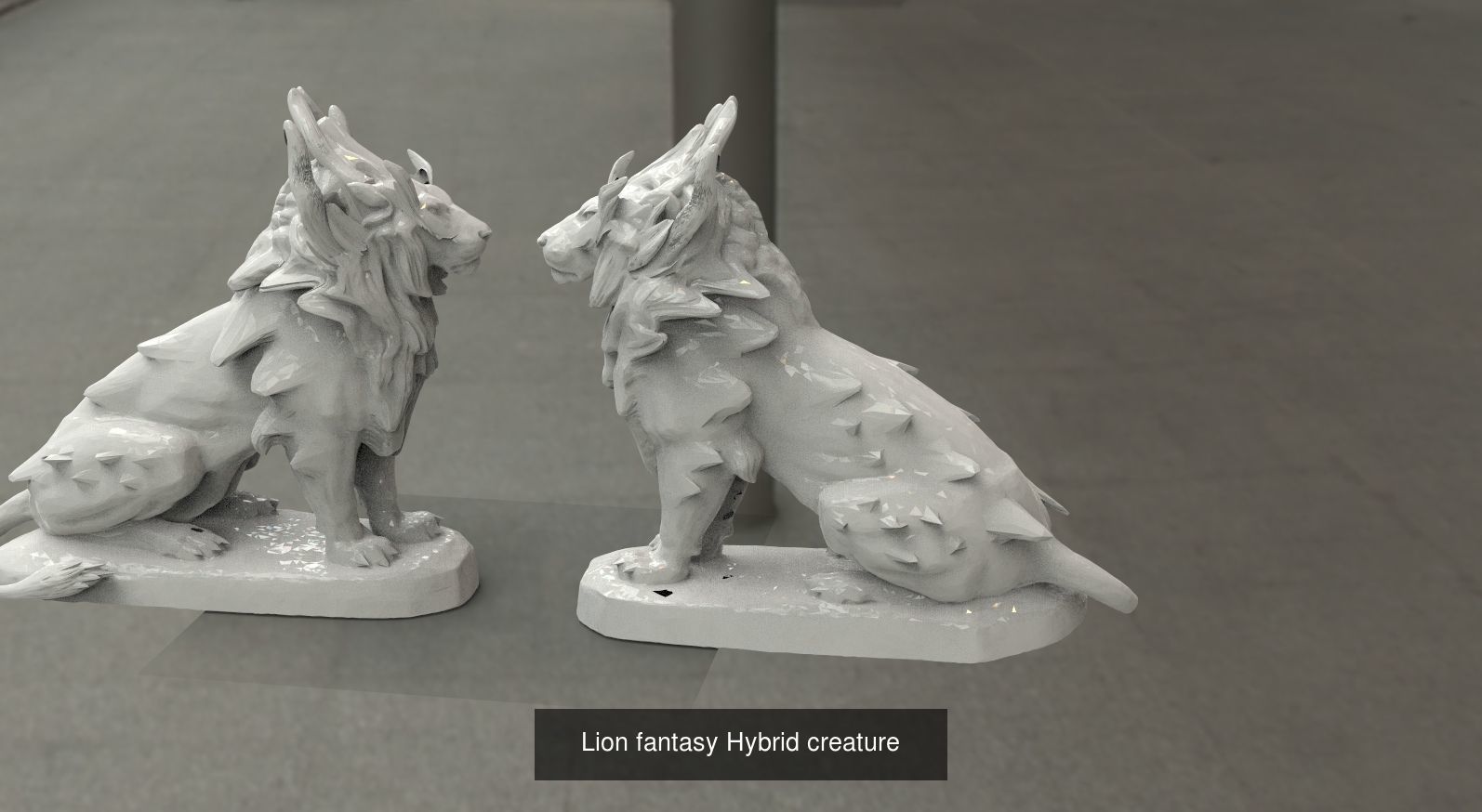 Lions sculpture collection _8