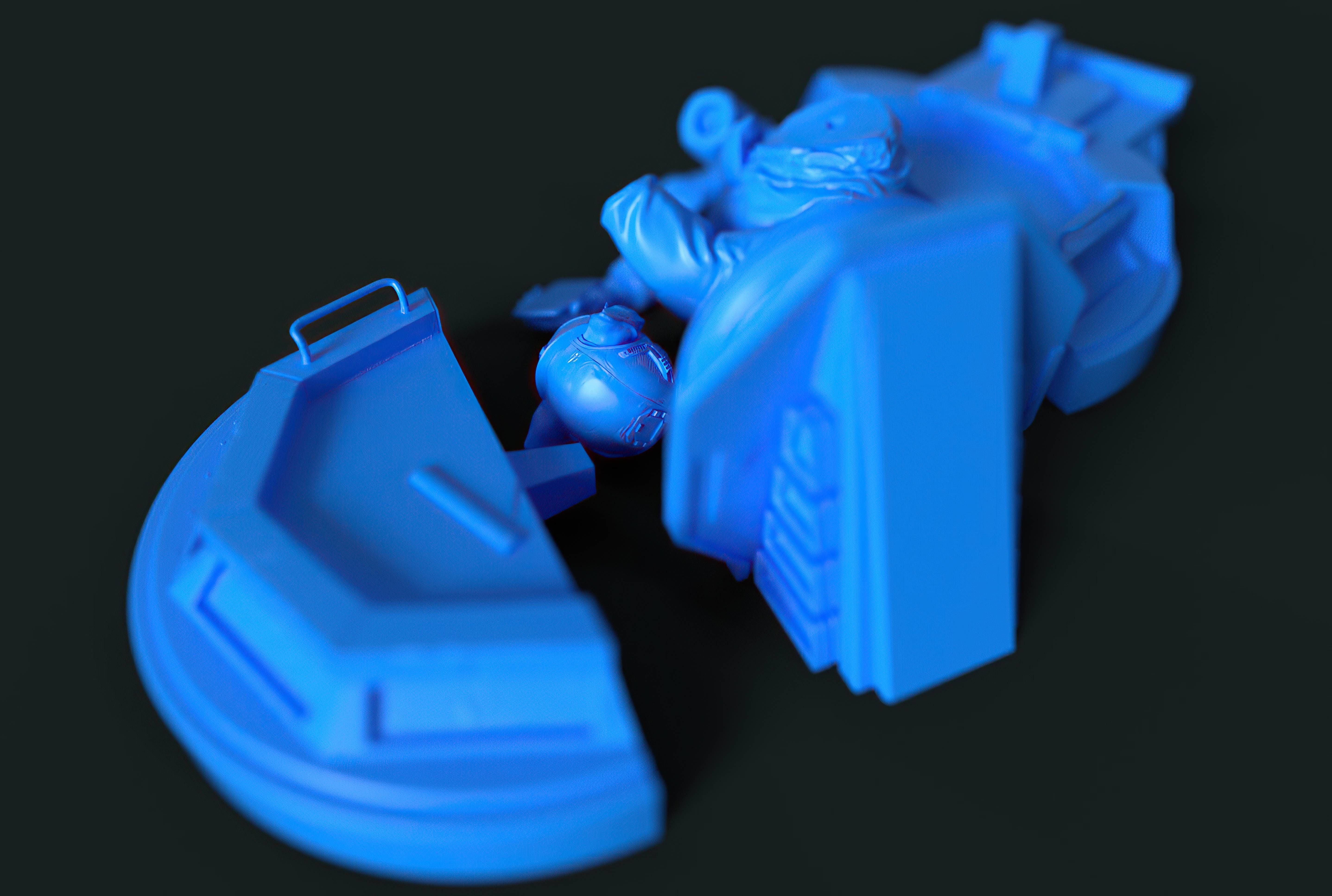 Captain cat 3D print model_24