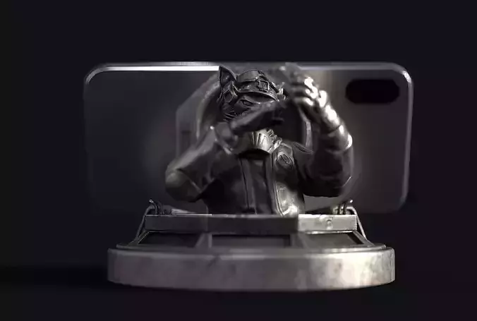 Captain cat 3D print model