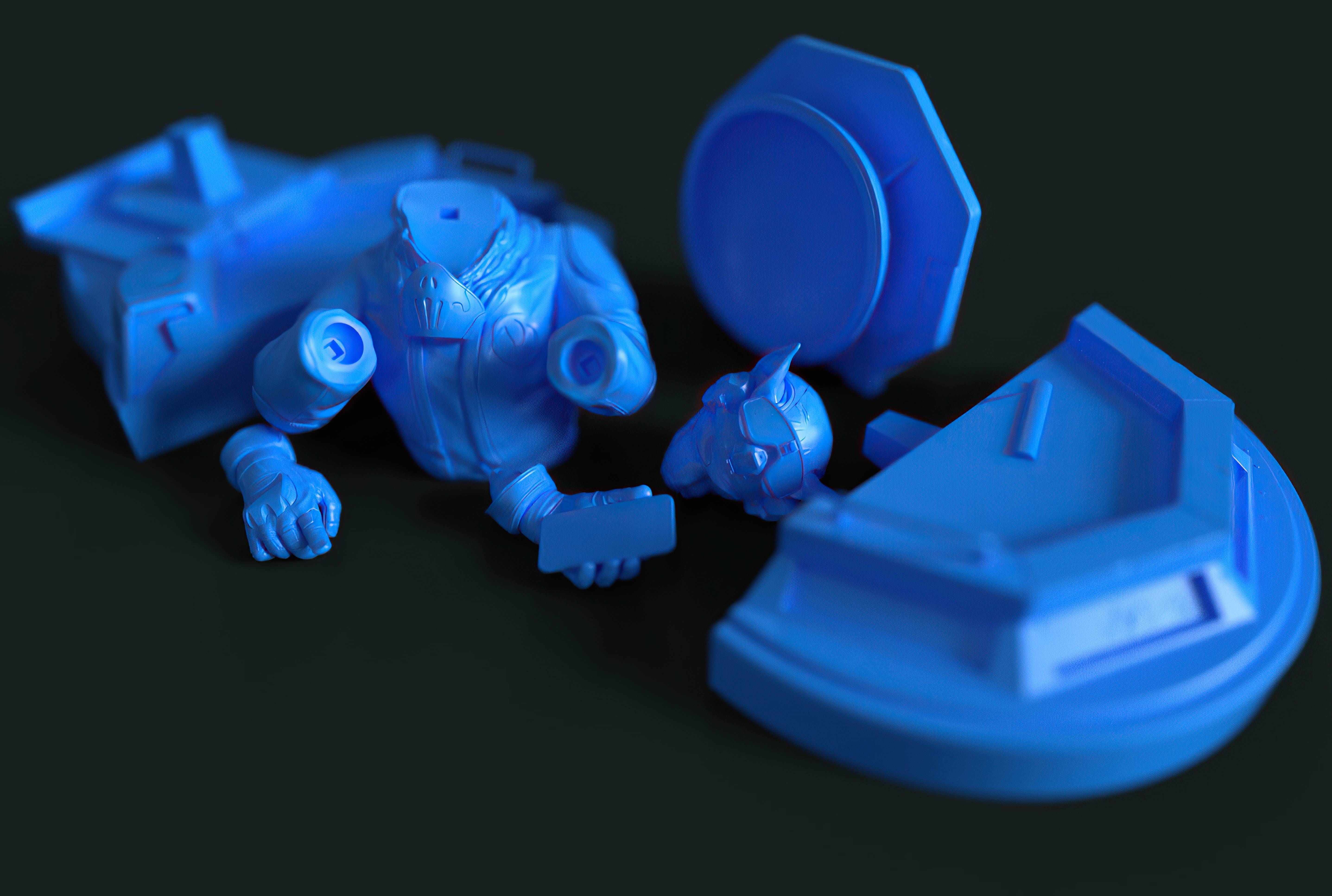 Captain cat 3D print model_20