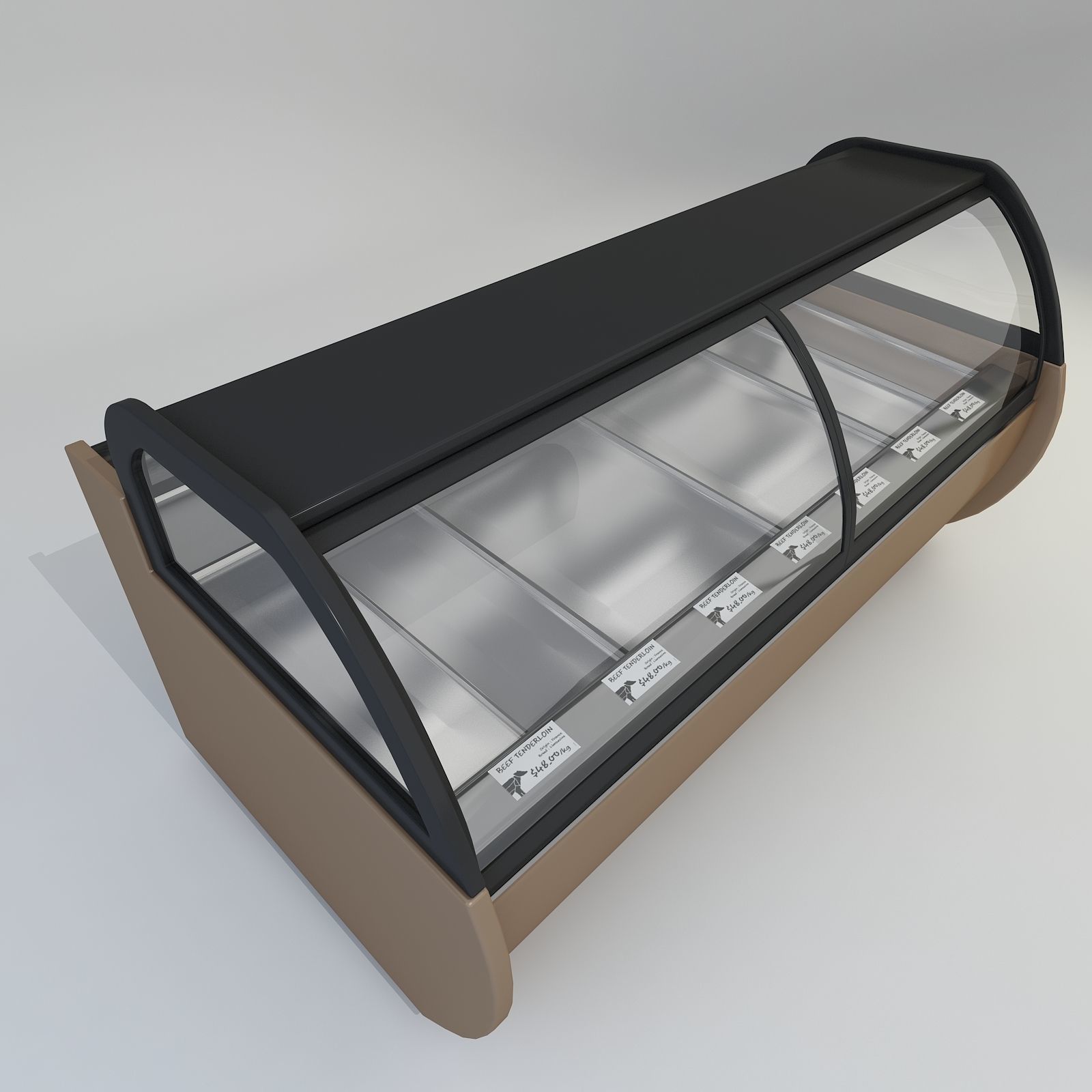 SuperMarket Freezer 3D model_1