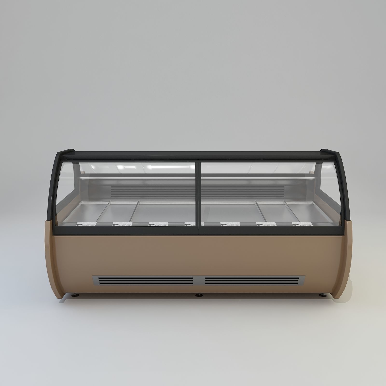 SuperMarket Freezer 3D model_4
