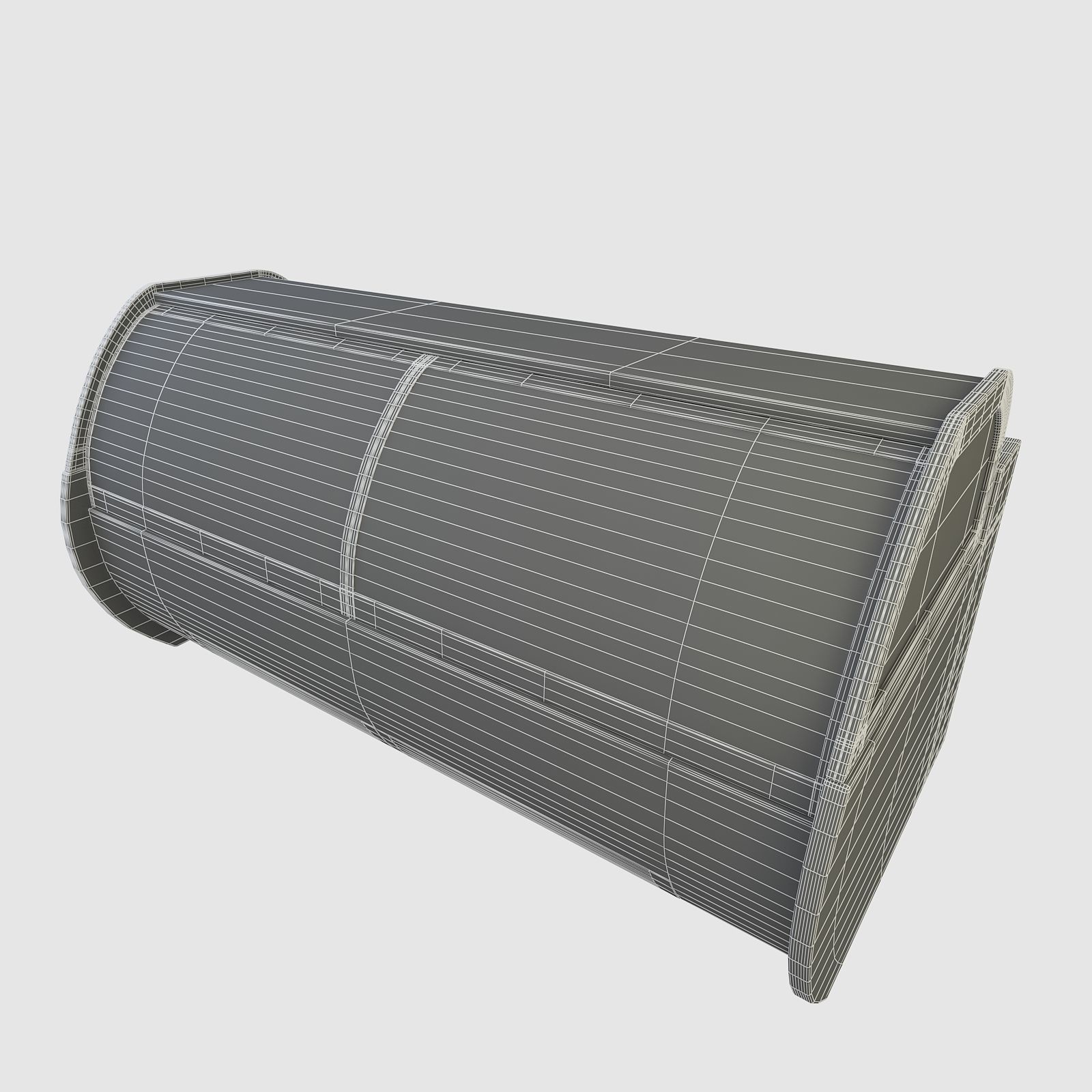 SuperMarket Freezer 3D model_6