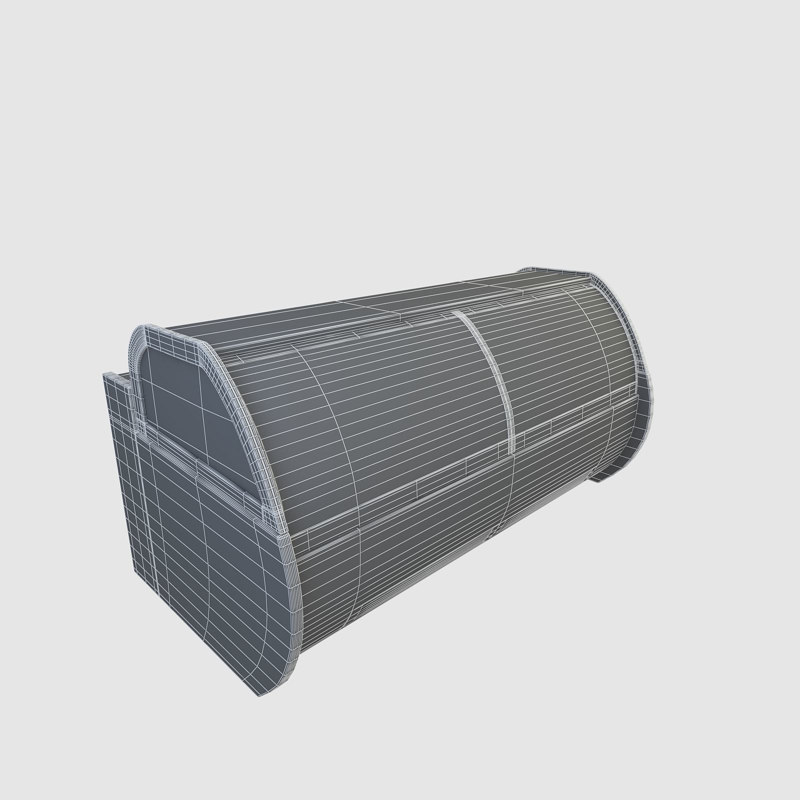 SuperMarket Freezer 3D model_7