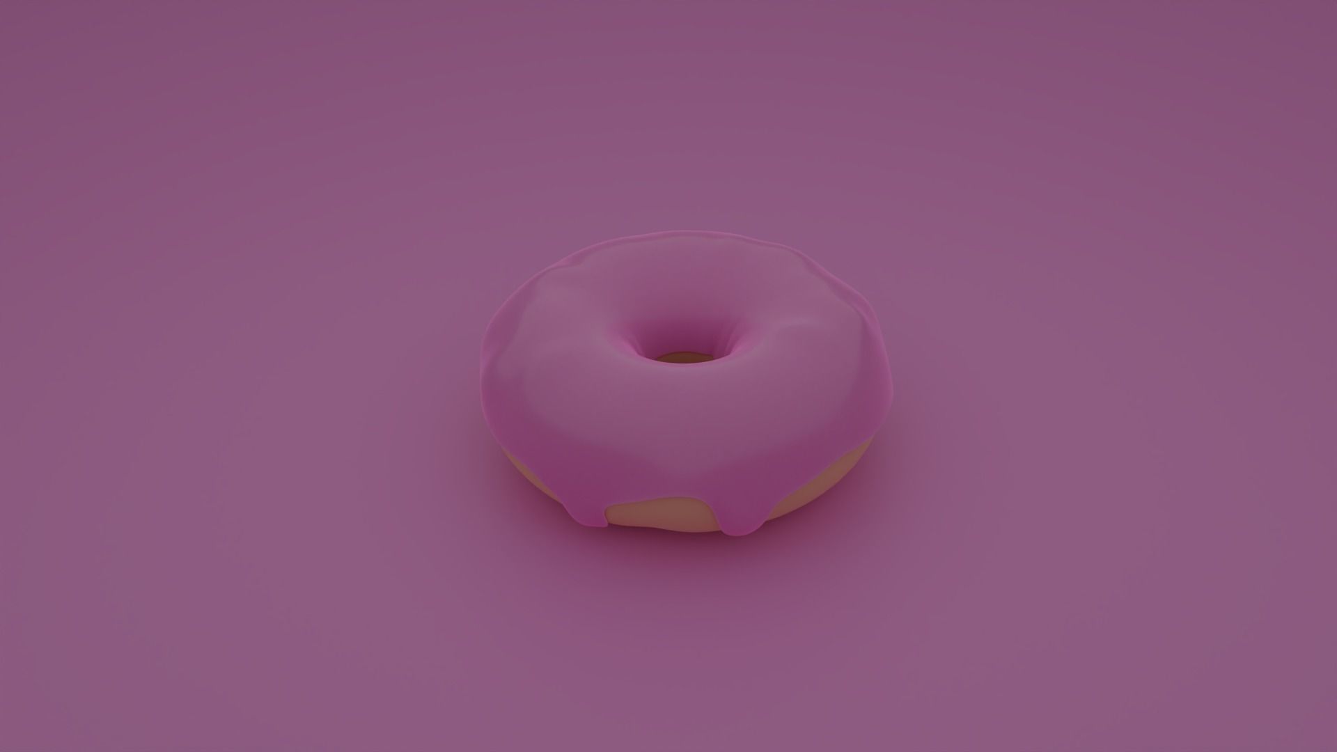 Donuts donut 3D model_2