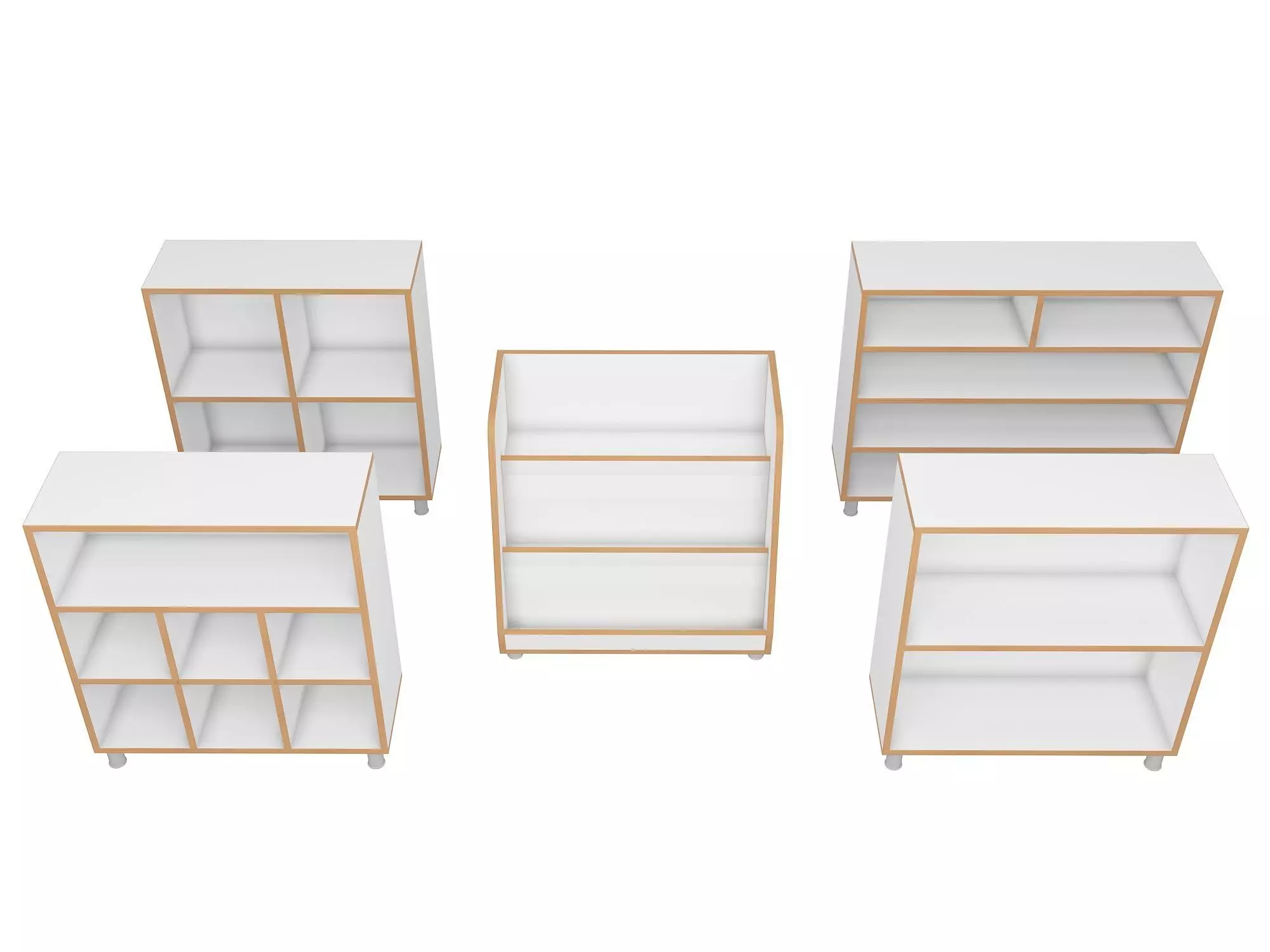 Class Small Cabinet 3D model_0