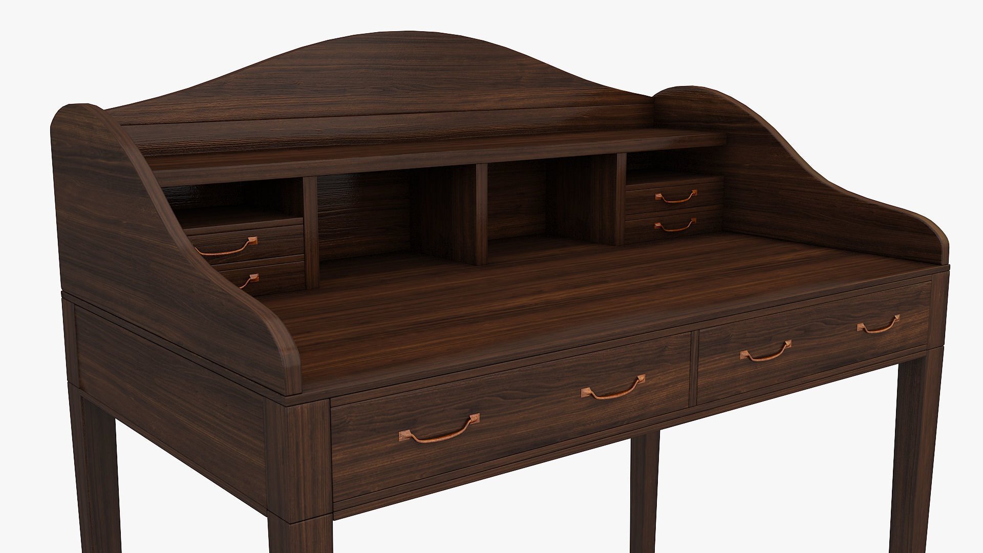 Writing Table 3D model_3