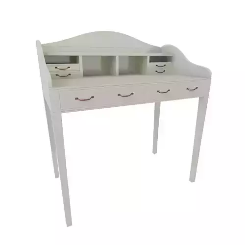 White Writing Table