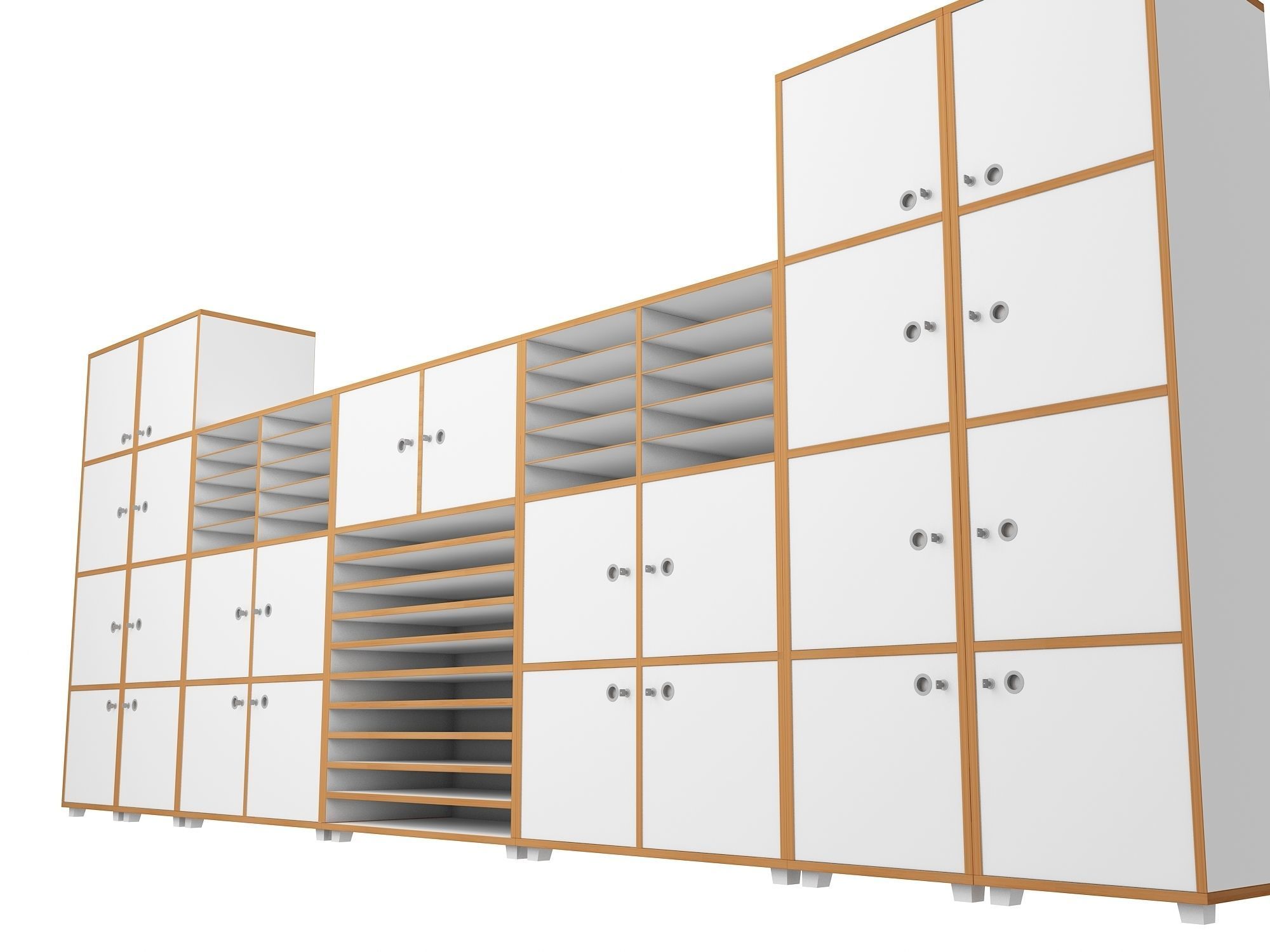 Class Cabinet 3D model_2