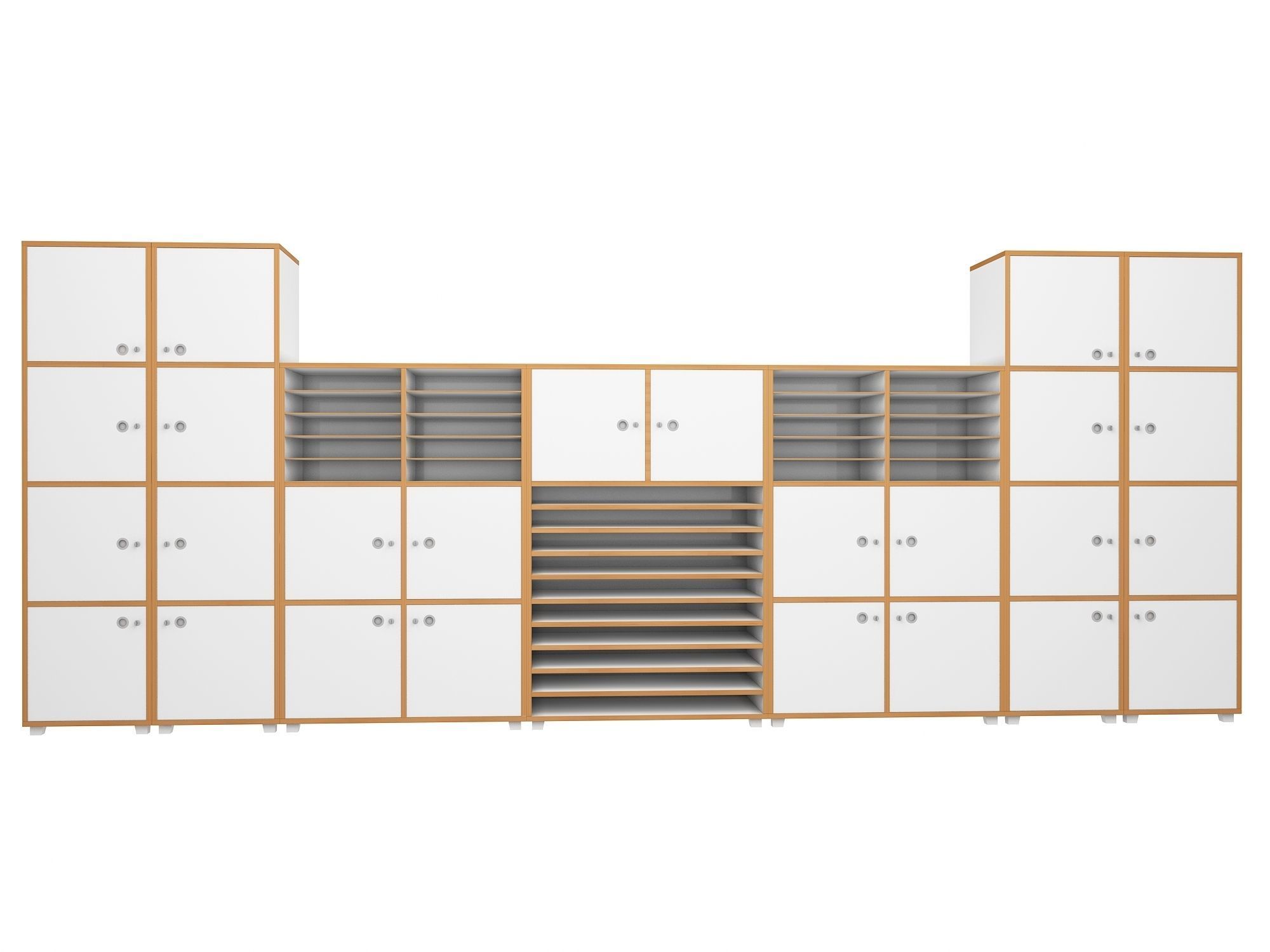 Class Cabinet 3D model_1