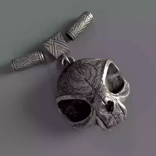 Skull pendant