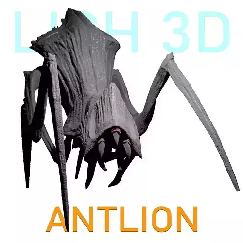 Antlion Halflife STL 3D print 3D print model